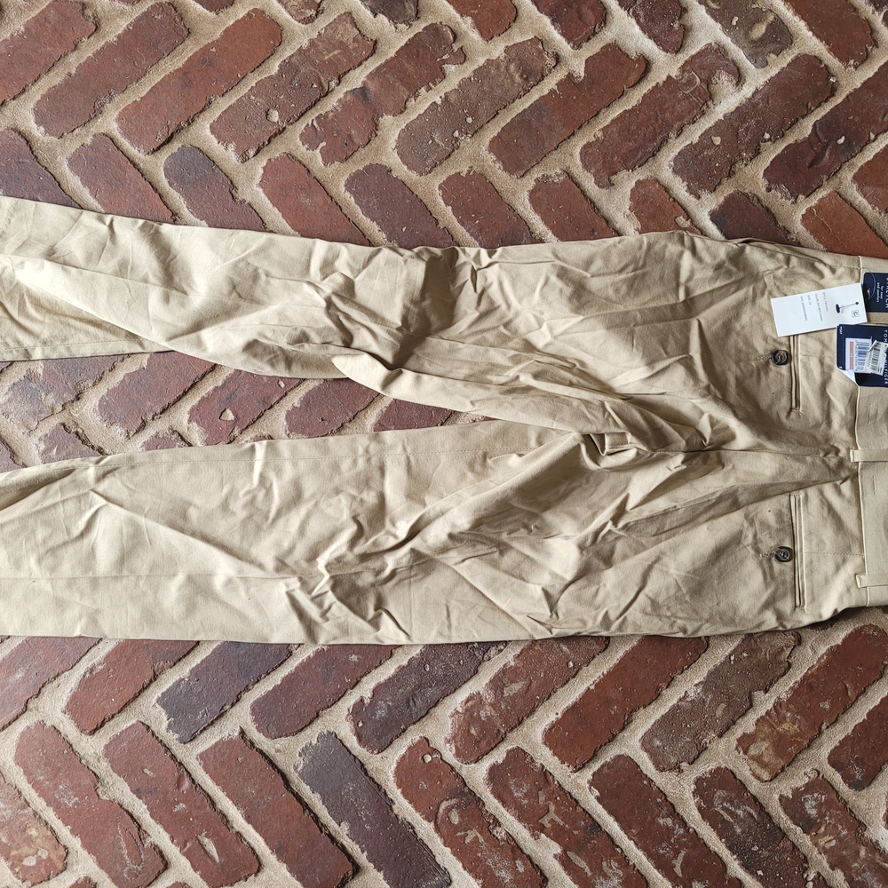 Tommy Hilfiger Tan Chinos Classic Cotton Blend
